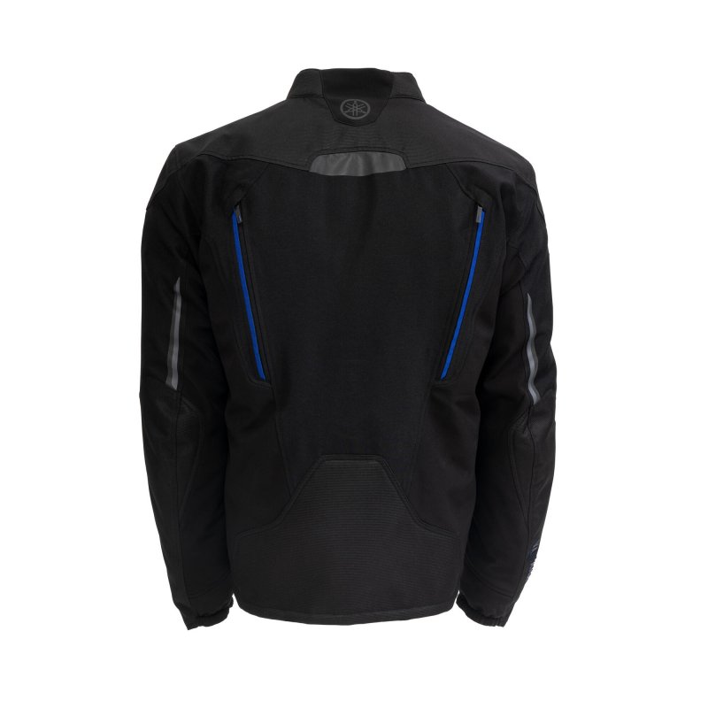 YAMAHA MT MEVSİMLİK SİYAH MAVİ MONT - Resim 3