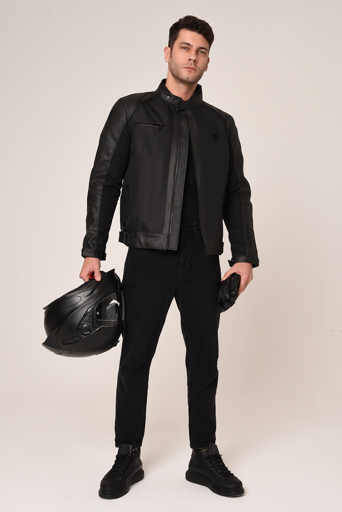 VEXO CARRERA DERİ MONT SİYAH 