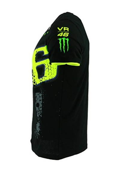 VR46 MONSTER SİYAH KISA KOL TSHİRT 