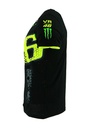 VR46 MONSTER SİYAH KISA KOL TSHİRT 