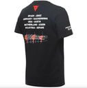 DAİNESE RACİNG TEAM SİYAH BİSİKLET YAKA KISAKOL TSHIRT 