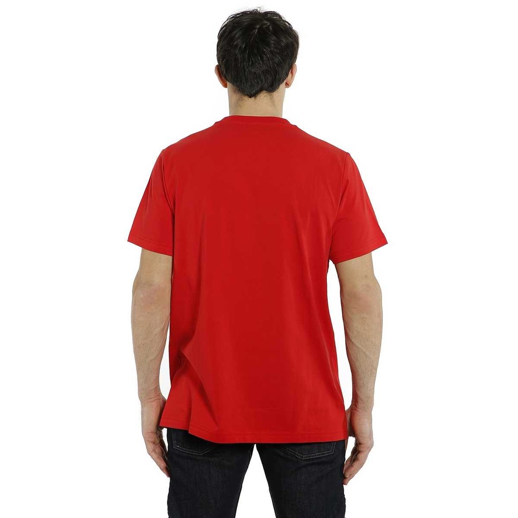 DAİNESE ESSENCE WORDMARK KIRMIZI BİSİKLET YAKA KISA KOL TSHİRT 