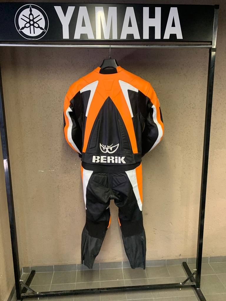 BERİK MOTO GP İKİ PARÇALI DERİ MOTOSİKLET TULUMU