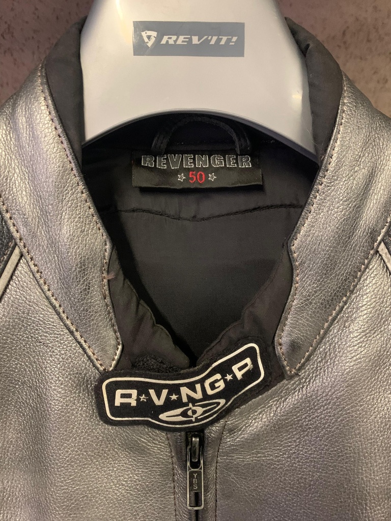 REVENGER İKİ PARÇALI DERİ MOTOSİKLET TULUMU 