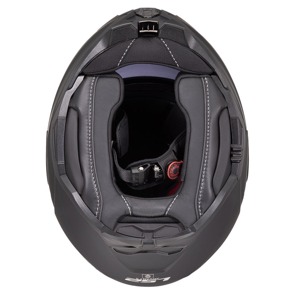 LS2 ADVANT 2 ÇENE AÇILIR MAT SİYAH KASK 