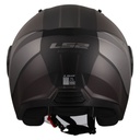 LS2 AIRFLOW 2 COVER MAT SİYAH-GRİ KASK 