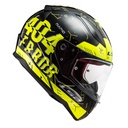 LS2 RAPİD PLAYER NEON SARI SİYAH KASK