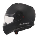 LS2 STROBE 2 MAT SİYAH ÇENE AÇILIR KASK 