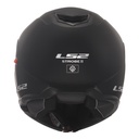 LS2 STROBE 2 MAT SİYAH ÇENE AÇILIR KASK 