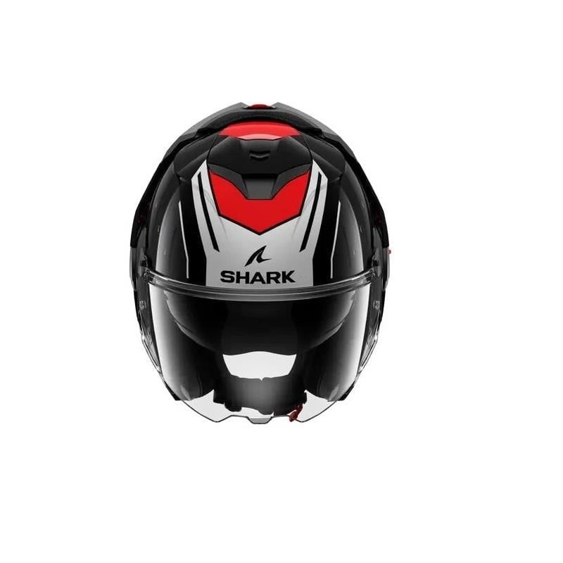 SHARK OXO RYDGER ÇENE AÇILIR SİYAH KIRMIZI KASK