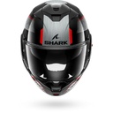 SHARK OXO SIKTER ÇENE AÇILIR SİYAH KIRMIZI GRİ KASK