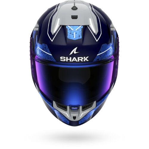 SHARK SKWAL İ3 RHAD MAVİ GRİ KAPALI KASK