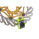 KOVIX KD6-FG ALARMLI DİSK KİLİT NEON SARI 
