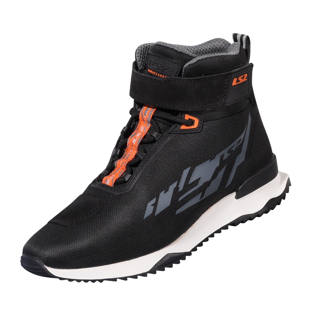 LS2 ACRUX BOT SİYAH-TURUNCU 