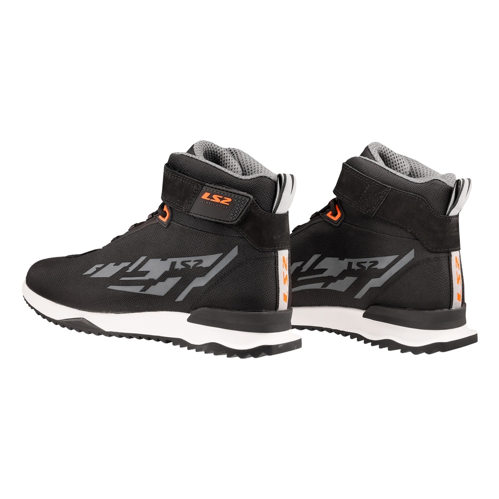 LS2 ACRUX BOT SİYAH-TURUNCU 