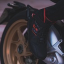 LS2 GARRA WATERPROOF BOT SİYAH-KIRMIZI 