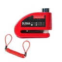 KNMASTER DL506A 6mm ALARMLI DİSK KİLİDİ | HATIRLATMA KABLOSU VE TAŞIMA ÇANTASI HEDİYE 