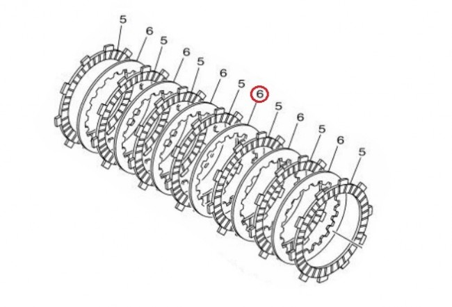 YAMAHA YZF R25 MT25 DEBRİYAJ SACI 2014-2025