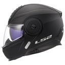 LS2 SCOPE 2 ÇENE AÇILIR MAT SİYAH KASK 