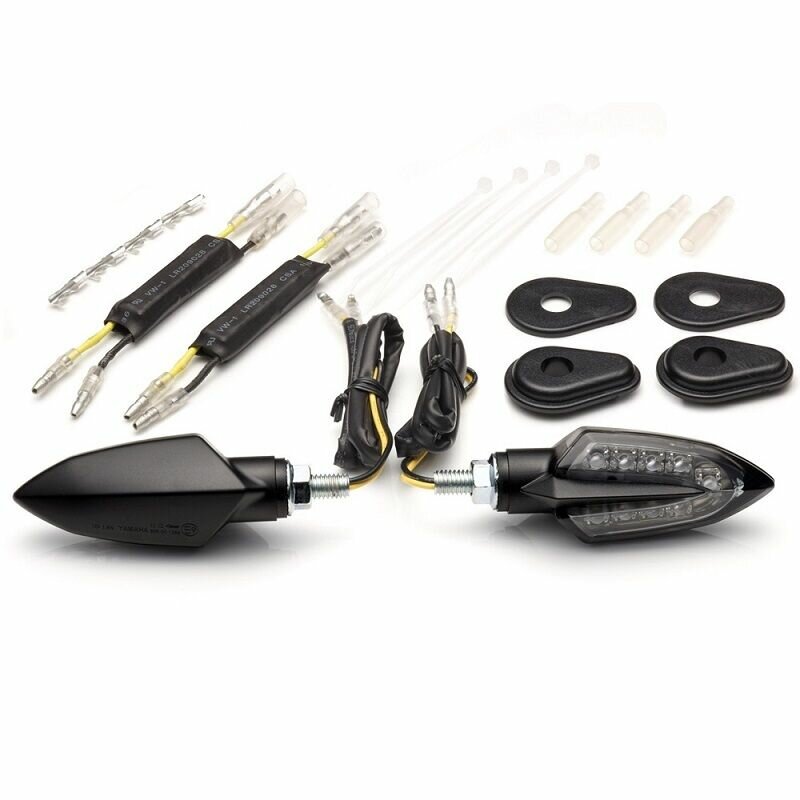 YAMAHA LED SİNYAL SETİ MAT SİYAH