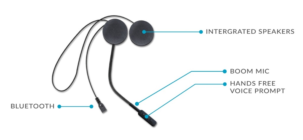 SCS S9+ BLUETOOTH VE INTERCOM TEKLİ - Resim 5