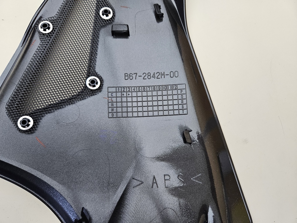 YAMAHA MT-10 SOL YAN KAPAK 2016-2020