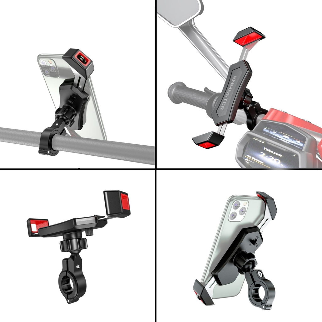 KNMASTER TT200 GİDON VE AYNA BAĞLANTILI TELEFON TUTUCU - Resim 4