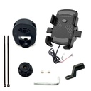 KNMASTER TT-600U GİDON VE AYNA BAĞLANTILI USB&#39;Lİ TELEFON TUTUCU - Resim 2