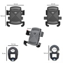 KNMASTER TT-600U GİDON VE AYNA BAĞLANTILI USB&#39;Lİ TELEFON TUTUCU - Resim 3