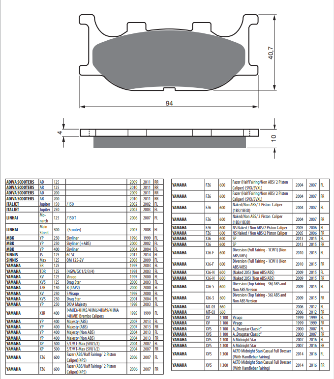 GOLD FREN 099 S3 FREN BALATASI 
