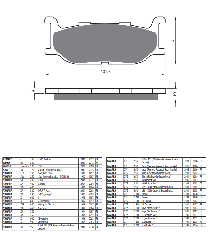 GOLD FREN 048 AD SİNTERLİ FREN BALATASI 