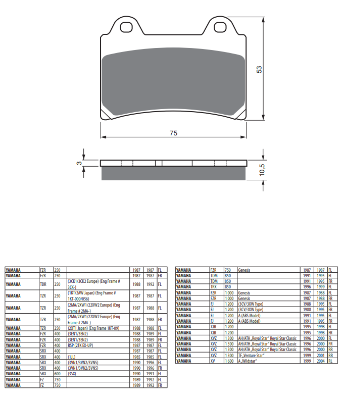 GOLD FREN 073 S3 FREN BALATASI 