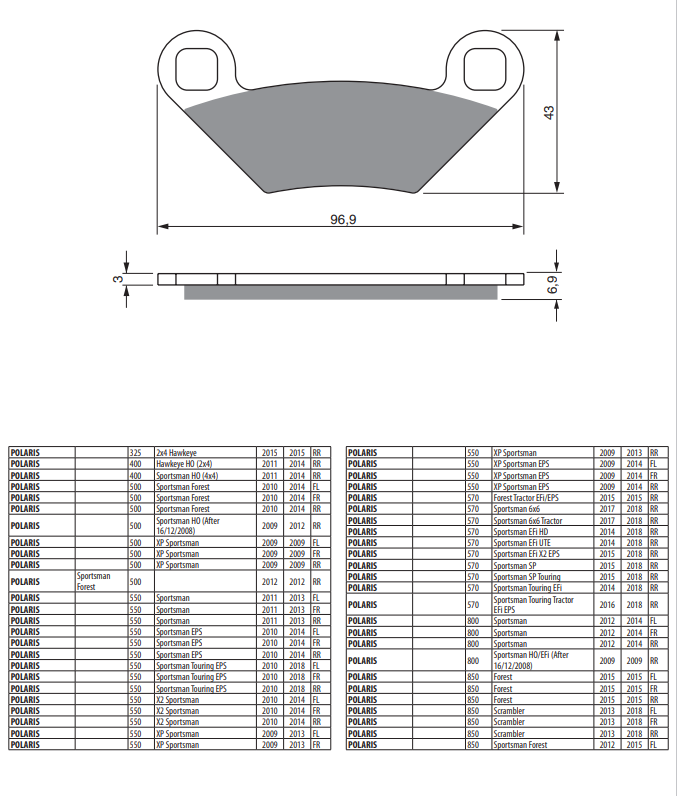 GOLD FREN 300 K5 CERAMIC CARBON FREN BALATASI 