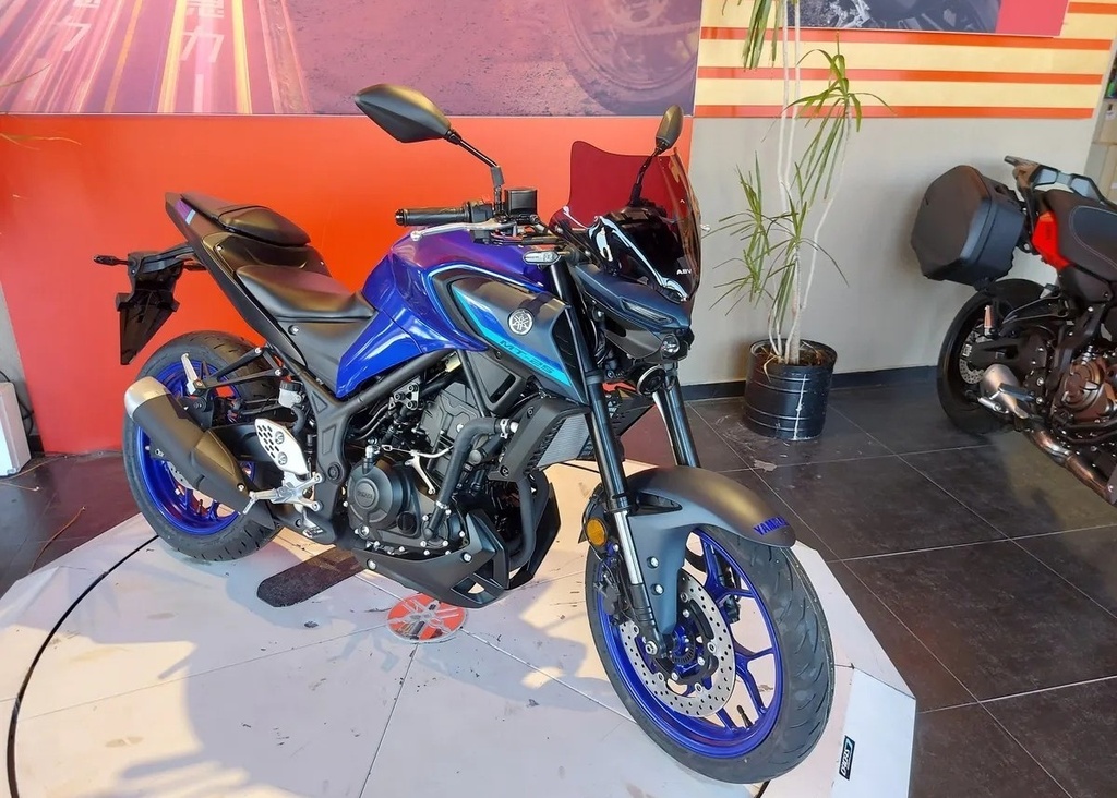 YAMAHA MT25 2020 2024 UYUMLU ABV ÖN SPOR CAM SİYAH - Resim 4