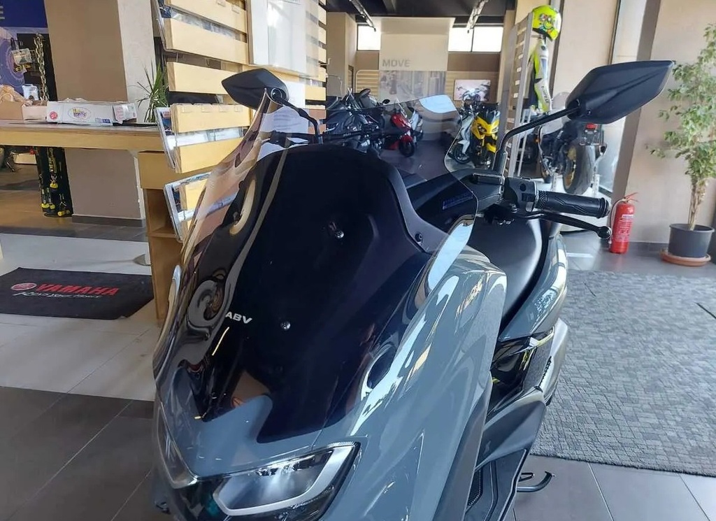 YAMAHA NMAX 125 155 2021 2024 MODELLERE UYUMLU ABV FÜME SPOR CAM - Resim 2