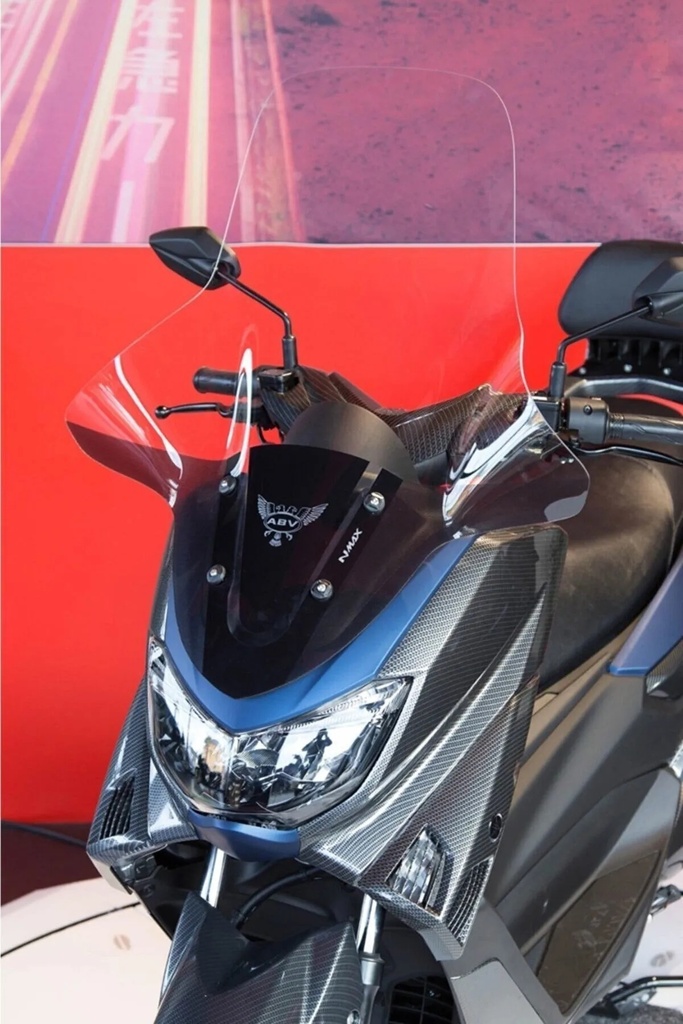 YAMAHA N-MAX 125 155 ABV ŞEFFAF TUR CAMI 2015-2020 - Resim 2