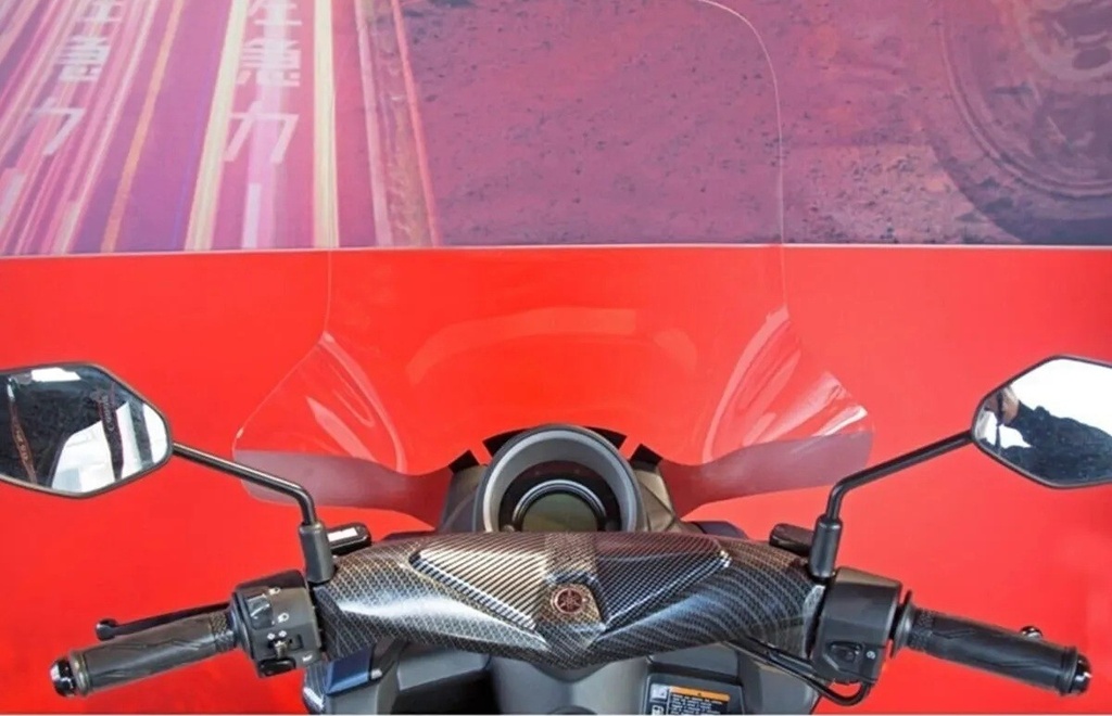 YAMAHA N-MAX 125 155 ABV ŞEFFAF TUR CAMI 2015-2020 - Resim 4