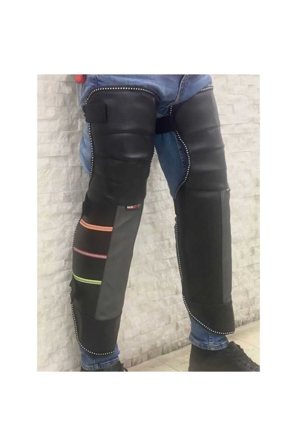 FORTE GT 297 DERİ DİZLİK YÜNLÜ BACAK VE DİZ KORUMA - Resim 3