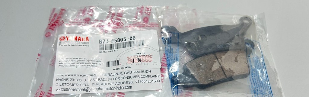 YAMAHA RAYZR 125 ÖN FREN BALATASI - Resim 2