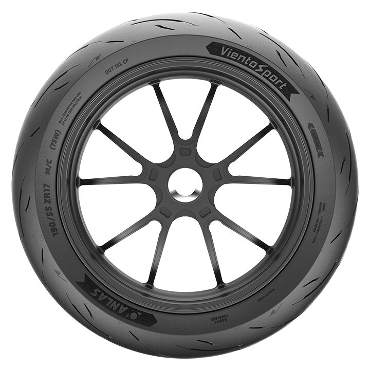 ANLAS VİENTO SPORT 180/55 ZR 17 M/C (73W) ARKA LASTİK - Resim 3
