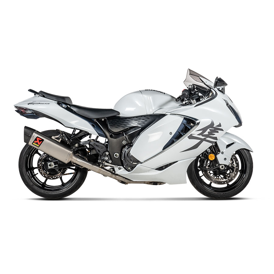 SUZUKI GSX-1300R HAYABUSA AKRAPOVIC S-S13R1-APLT RACING LINE TITANIUM EGZOZ 21-24 - Resim 2