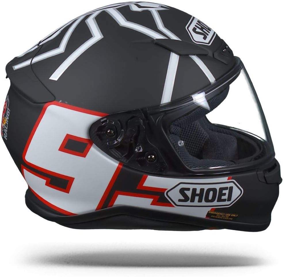SHOEI NXR MARQUEZ BLACK ANT TC-5 KAPALI KASK - Resim 4