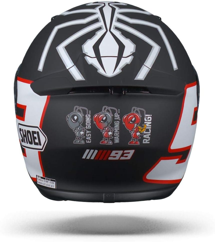 SHOEI NXR MARQUEZ BLACK ANT TC-5 KAPALI KASK - Resim 5
