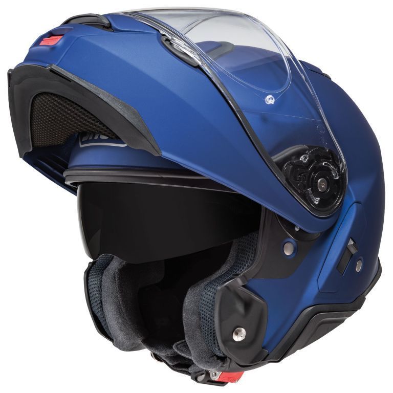 SHOEI NEOTEC 2 MAT MAVİ ÇENE AÇILIR KASK - Resim 3