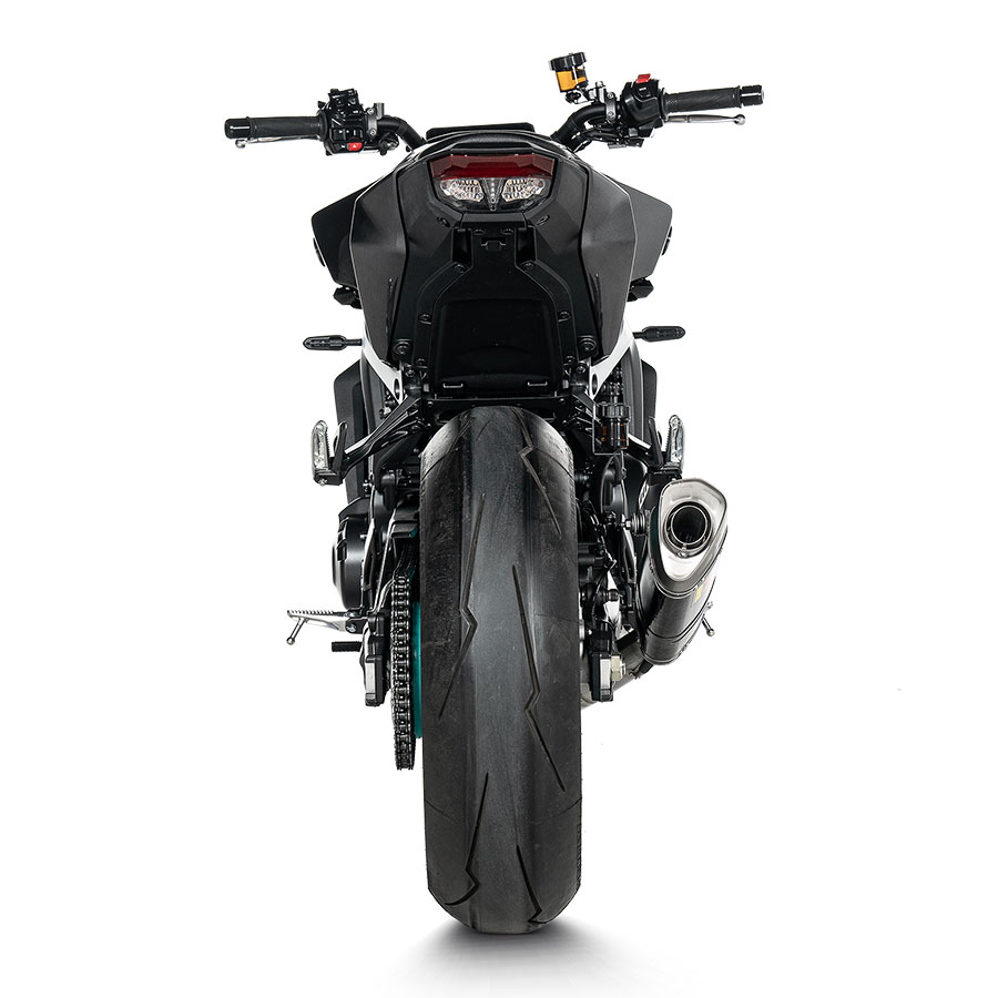 YAMAHA MT-09 24 AKRAPOVIC S-Y9R17-APC RACING LINE CARBON EGZOZ - Resim 4
