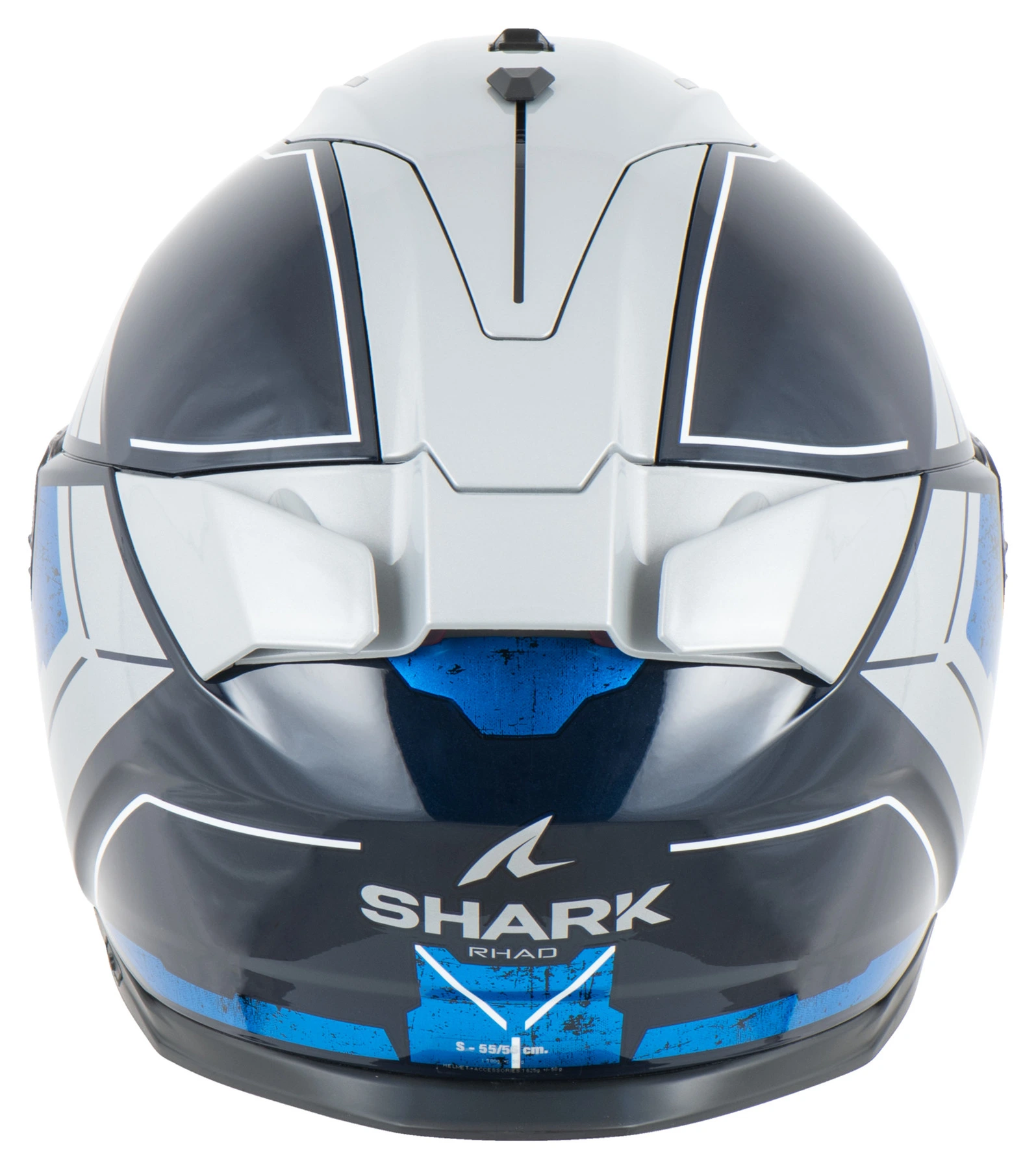 SHARK SKWAL İ3 RHAD MAVİ GRİ KAPALI KASK - Resim 3