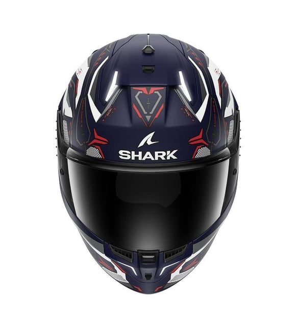 SHARK SKWAL İ3 LİNİK MAT MAVİ KAPALI KASK - Resim 3
