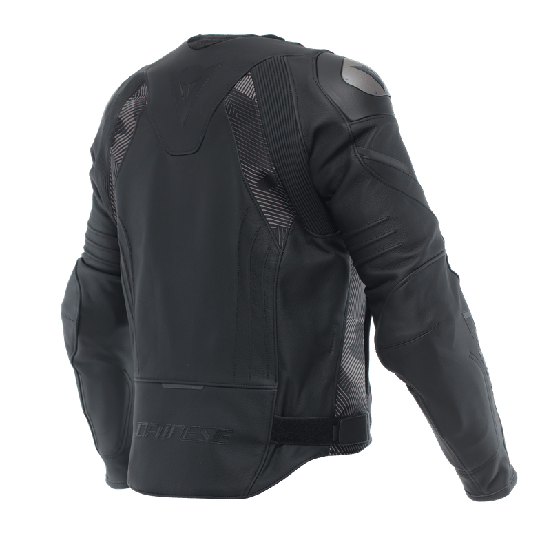 DAİNESE AVRO 5 BLK ANTHRACİTE DERİ MONT - Resim 2