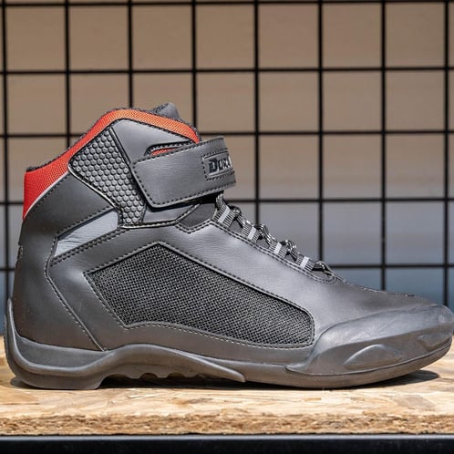 DURATECH GARDA KIRMIZI-SİYAH MOTOSİKLET BOTU - Resim 2