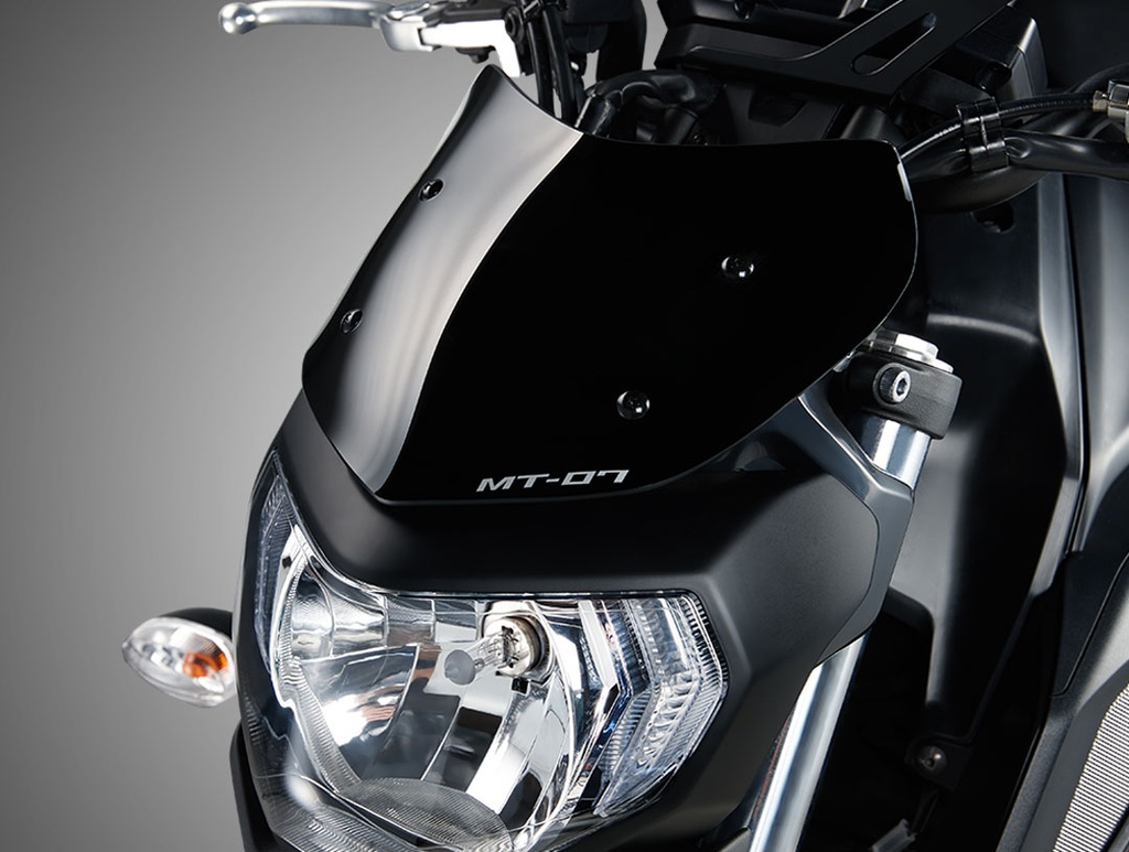 MT 07 ÖN SPOR CAM SİYAH - Resim 2